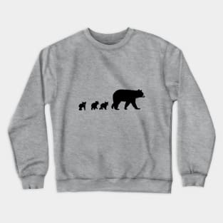 Mama Bear and Her Cubs Crewneck Sweatshirt